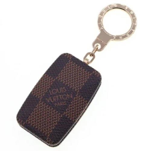 Pre-owned Fabric key-holders Louis Vuitton Vintage , Brown , Dames