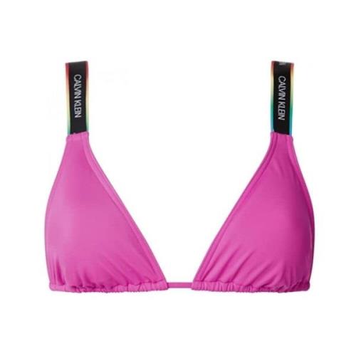 Stijlvolle Bikini Top Calvin Klein , Pink , Dames