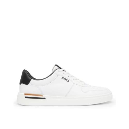 Witte Heren Sneakers Hugo Boss , White , Heren