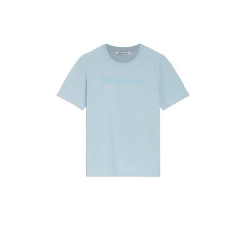 T-Shirts Trussardi , Blue , Heren