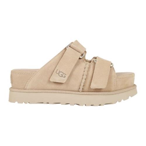 Nude & Neutrals Pantoffels Verhoog Stijl UGG , Beige , Dames