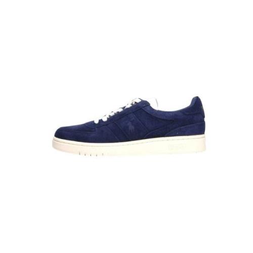 Lage Sneakers Ralph Lauren , Blue , Heren