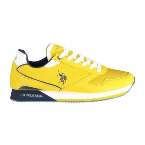 Sneakers U.s. Polo Assn. , Yellow , Heren