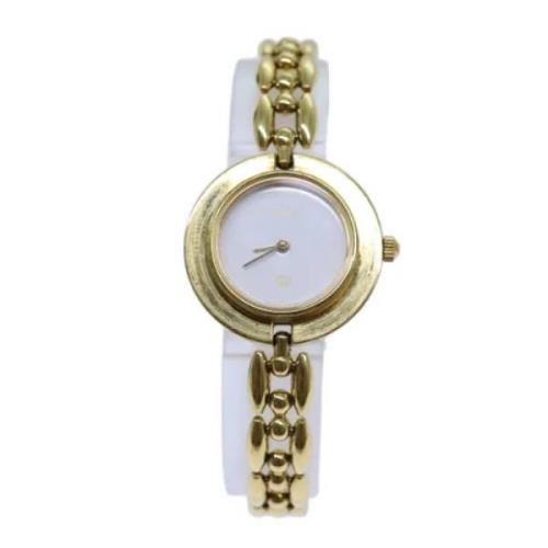 Pre-owned Stainless Steel watches Gucci Vintage , Yellow , Dames