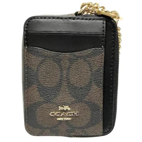 Pre-owned Canvas wallets Coach Pre-owned , Brown , Dames