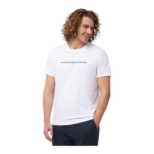 Korte Mouw T-shirt Harmont & Blaine , White , Heren