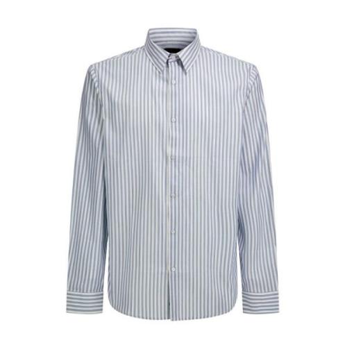 Lange mouwen shirt Guess , Blue , Heren