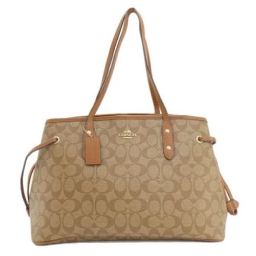 Pre-owned Plastic totes Coach Pre-owned , Brown , Dames