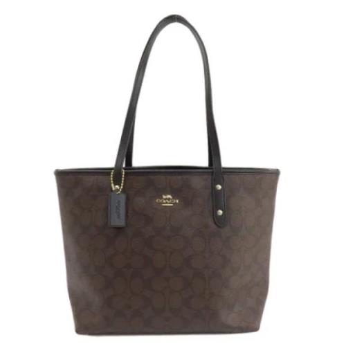 Pre-owned Plastic totes Coach Pre-owned , Brown , Dames