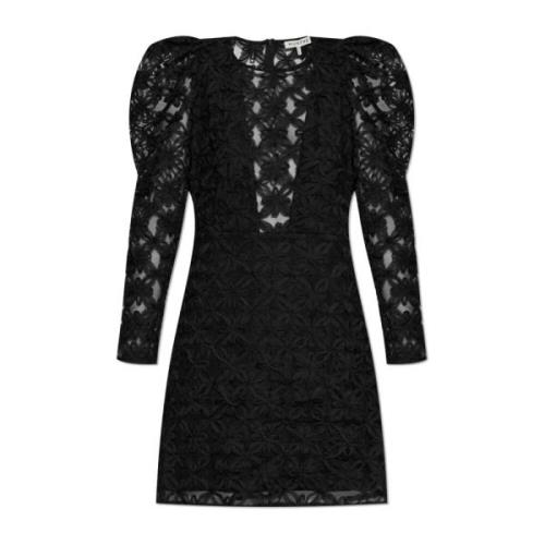 Jurk met lange mouwen Munthe , Black , Dames