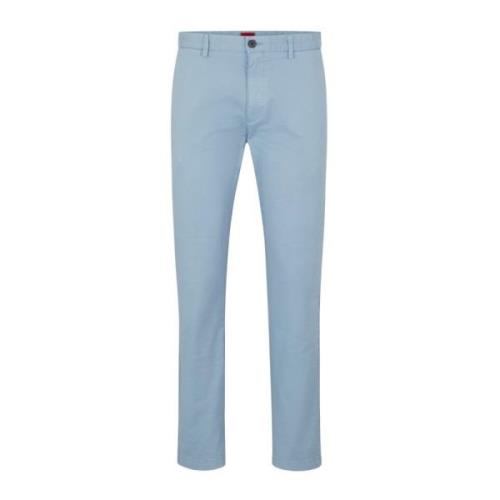 Chino Broek voor Heren Hugo Boss , Blue , Heren