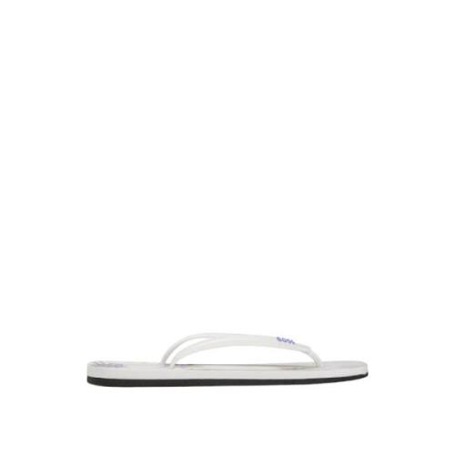 Stijlvolle Slippers voor de Zomer Hugo Boss , White , Heren