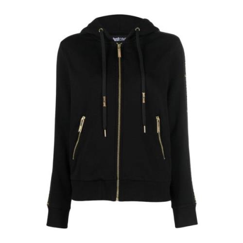 Zip Hoodie Just Cavalli , Black , Dames