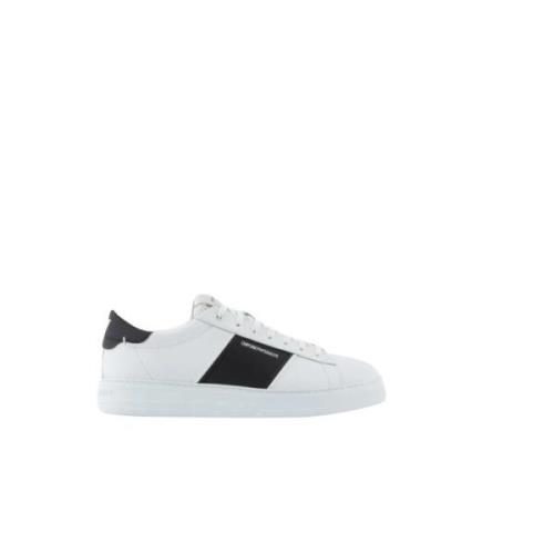 Lage Sneakers Emporio Armani , White , Heren