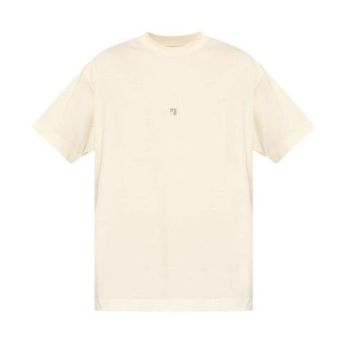 Witte T-shirts en Polos Givenchy , Beige , Heren