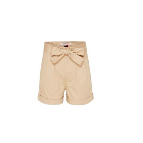 Bermuda Shorts voor Mannen Tommy Jeans , Beige , Dames