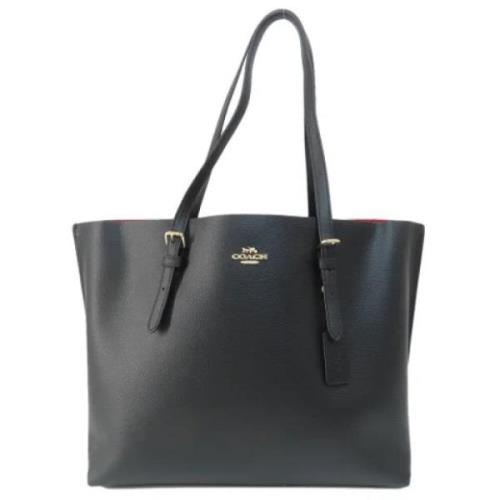 Pre-owned Leather totes Coach Pre-owned , Black , Dames