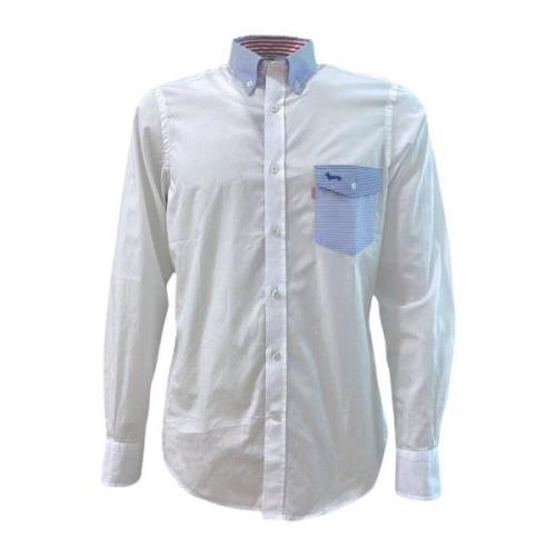 Lange Mouw Shirt Harmont & Blaine , White , Heren