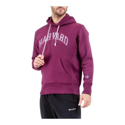 Hoodie met Stijl Champion , Purple , Heren