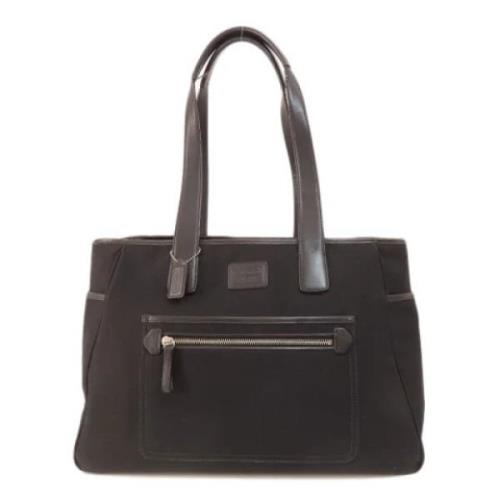 Pre-owned Leather totes Coach Pre-owned , Black , Dames