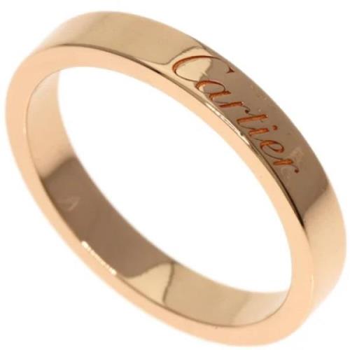 Pre-owned Rose Gold rings Cartier Vintage , Yellow , Dames