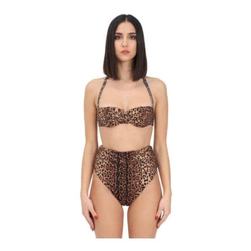 Bikini 2-Delig Set F**k , Brown , Dames