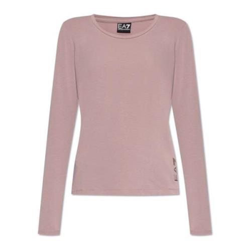 Top uit de collectie Emporio Armani EA7 , Purple , Dames