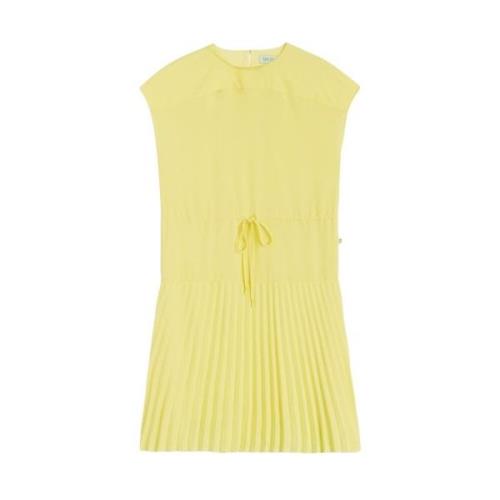 Knielengte Jurk Trussardi , Yellow , Dames