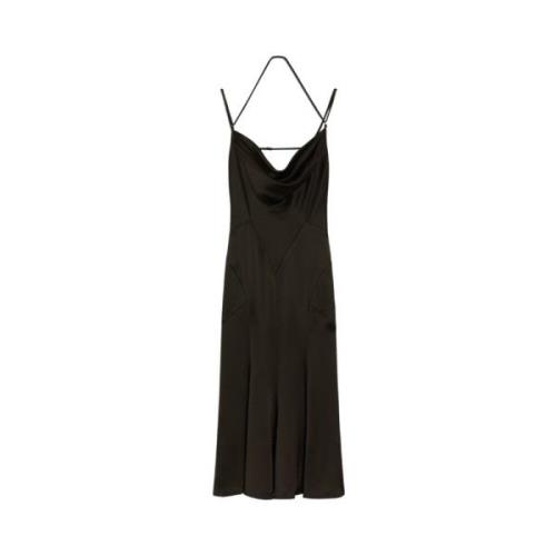 Midi Dresses Trussardi , Black , Dames