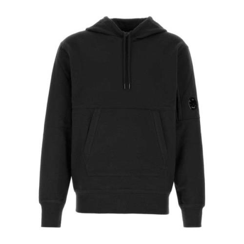 Stijlvol Zwart Katoenen Sweatshirt C.p. Company , Black , Heren