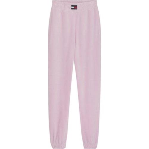 Casual Trainingsbroek Tommy Jeans , Pink , Dames