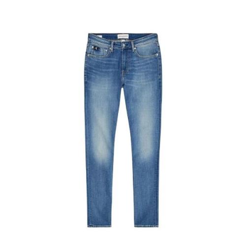 Slim-fit Denim Broek Calvin Klein Jeans , Blue , Heren