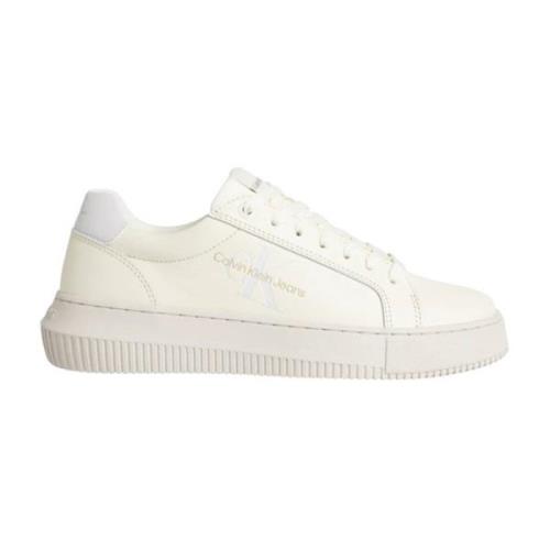 Lage Sneakers Calvin Klein Jeans , White , Dames