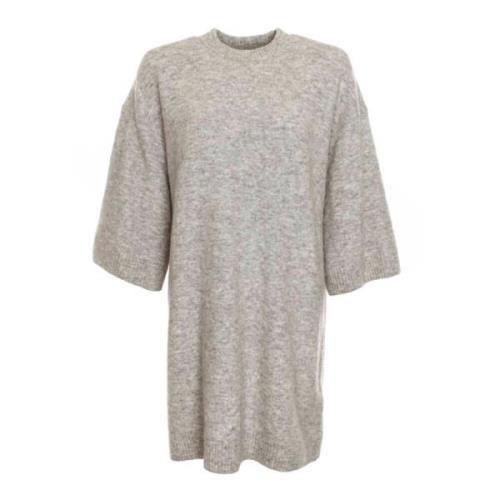 Gebreide Jurk met Oversized Fit Drykorn , Gray , Dames