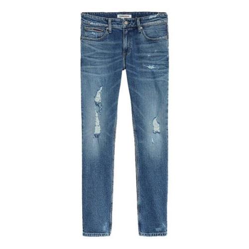 Slim-fit Denim Broek Tommy Jeans , Blue , Heren