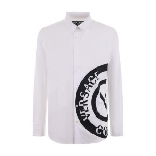 Lange mouwen overhemd Versace Jeans Couture , White , Heren