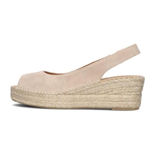 Dames Espadrilles Beli23 Notre-v , Beige , Dames