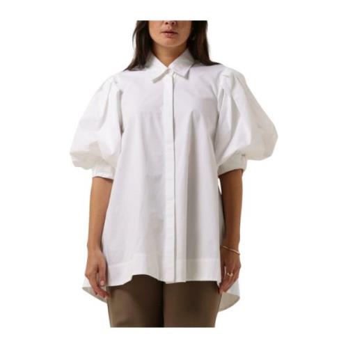 Dames Blouses Nv-davy Blouse Notre-v , White , Dames