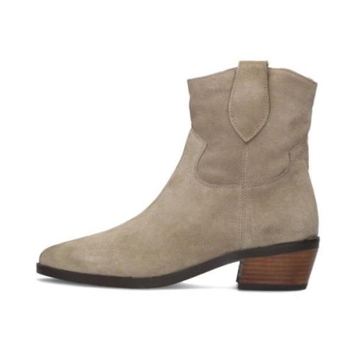 Dames Enkellaarsjes Fru110 Notre-v , Beige , Dames