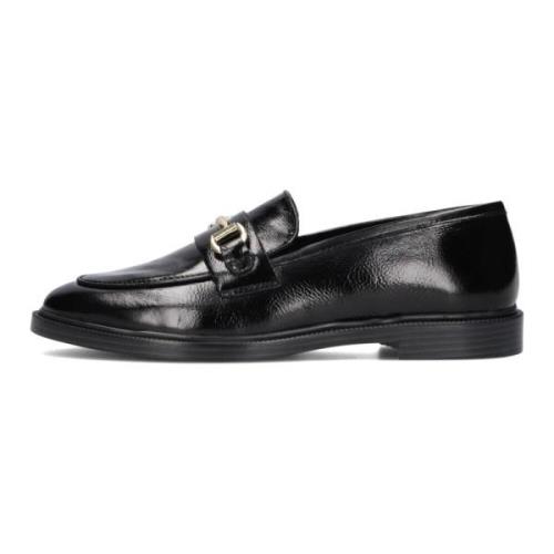 Dames Loafers A76003 Notre-v , Black , Dames