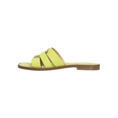 Dames Slippers 22718 Notre-v , Green , Dames