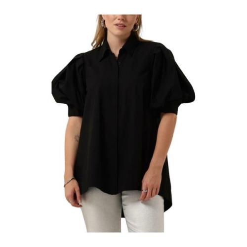 Dames Blouses Nv-davy Blouse Notre-v , Black , Dames