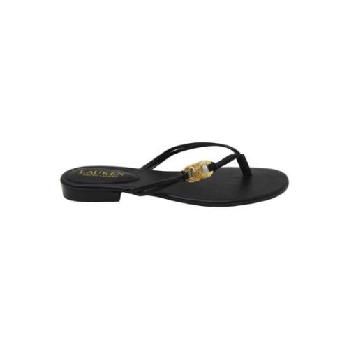 Slippers Ralph Lauren , Black , Dames