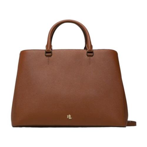 Handtas Ralph Lauren , Brown , Dames