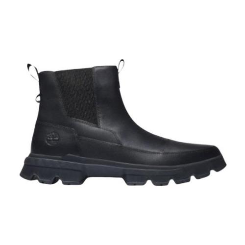 Chelsea Laarzen Timberland , Black , Heren