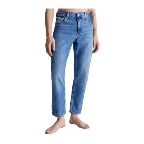 Klassieke Straight Jeans Calvin Klein Jeans , Blue , Heren