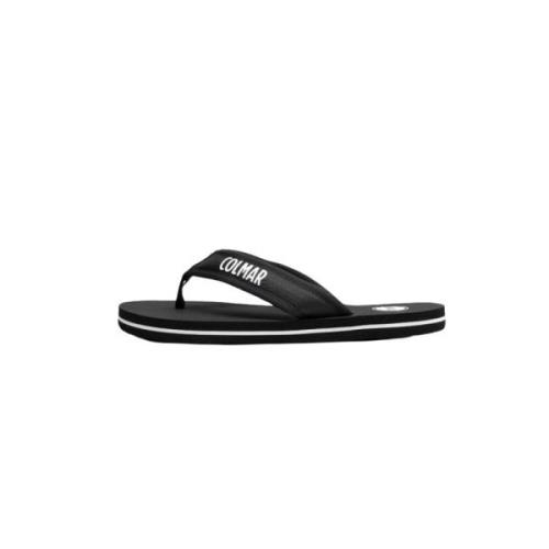 Stijlvolle Slippers voor de Zomer Colmar , Black , Heren