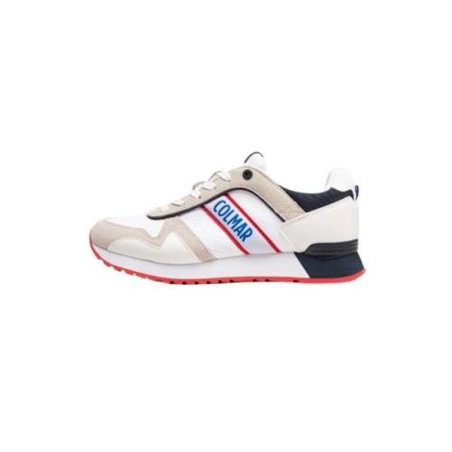 Lage Sneakers Colmar , White , Heren