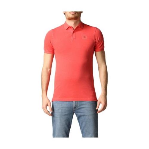 Korte Mouw Polo Shirt Manuel Ritz , Red , Heren