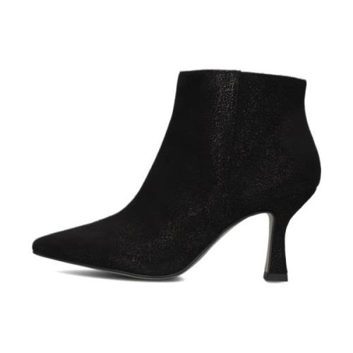 Dames Enkellaarsjes 21033 Notre-v , Black , Dames